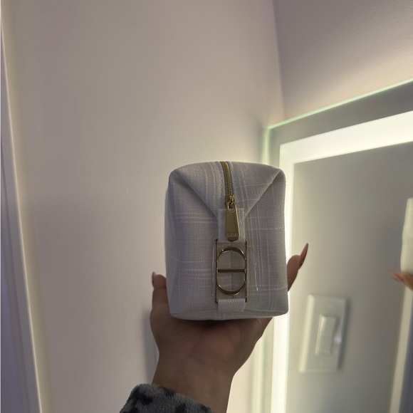 Dior Other - Dior White Trousse Pouch Box with Black Logo